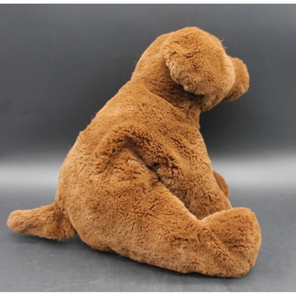 GUND Dark Brown Plush Dog Stuffed Animal Floppy Puppy Soft Toy 12